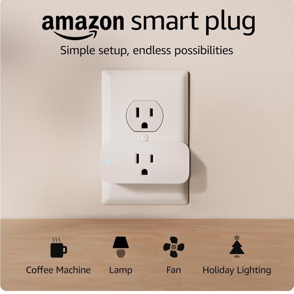 Amazon Smart Plug in White NWOB - Picture 1 of 7